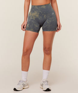Gymshark Washed Shorts - GS Onyx Grey/WASH
