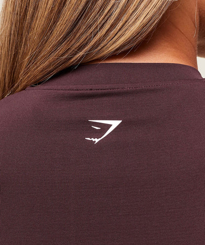 Gymshark Everyday Seamless Zip Tracktop - Cherry Purple