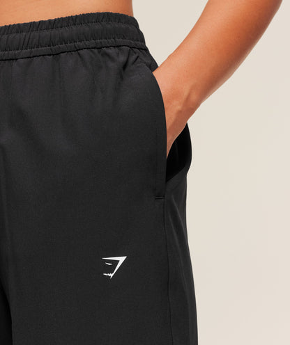 Gymshark Training Everyday Woven Straight Leg Pant - Black