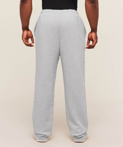 Gymshark Fade Graphic Straight Leg Jogger - Light Grey Core Marl