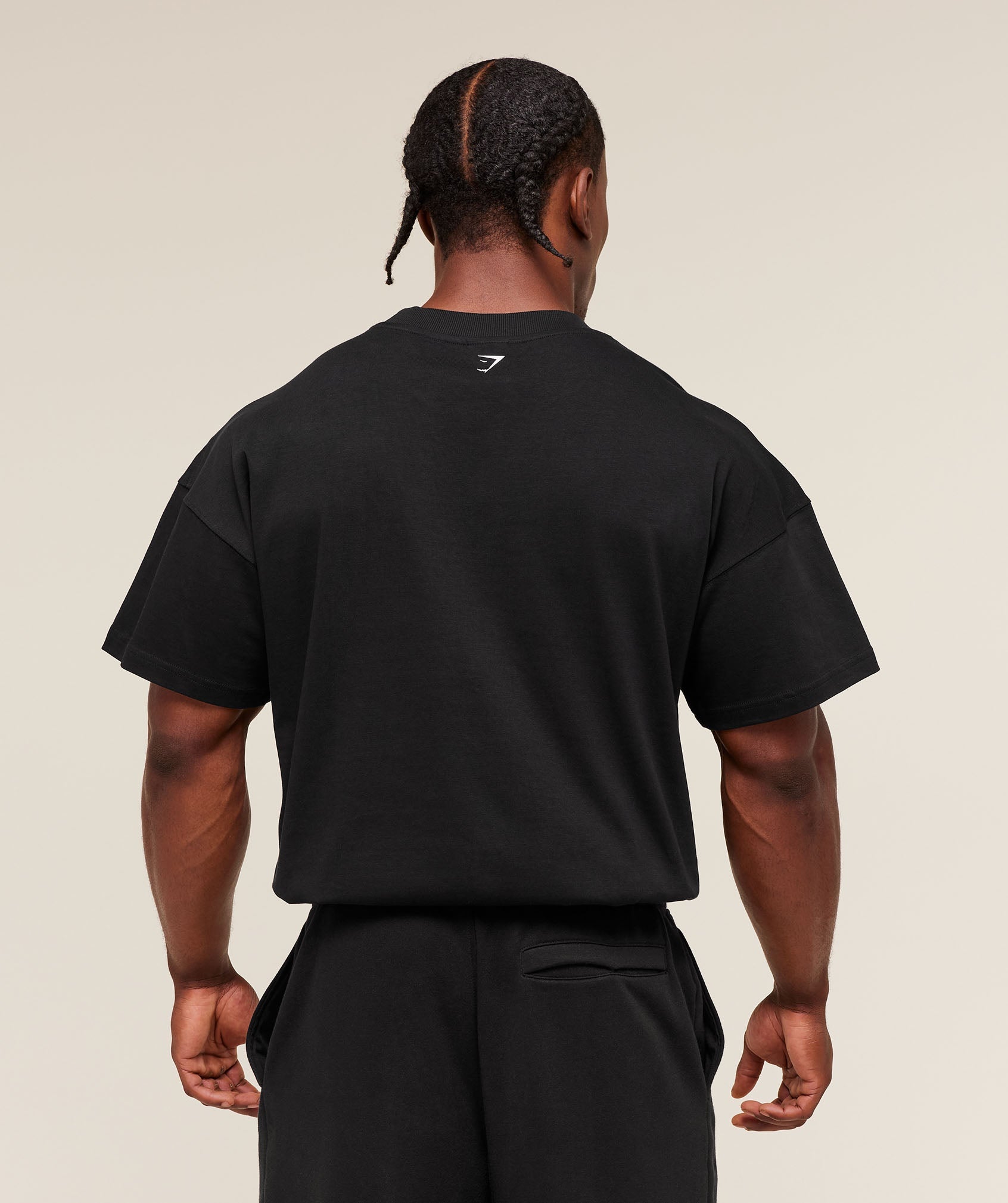 Gymshark Fade Graphic T-Shirt - GS Black