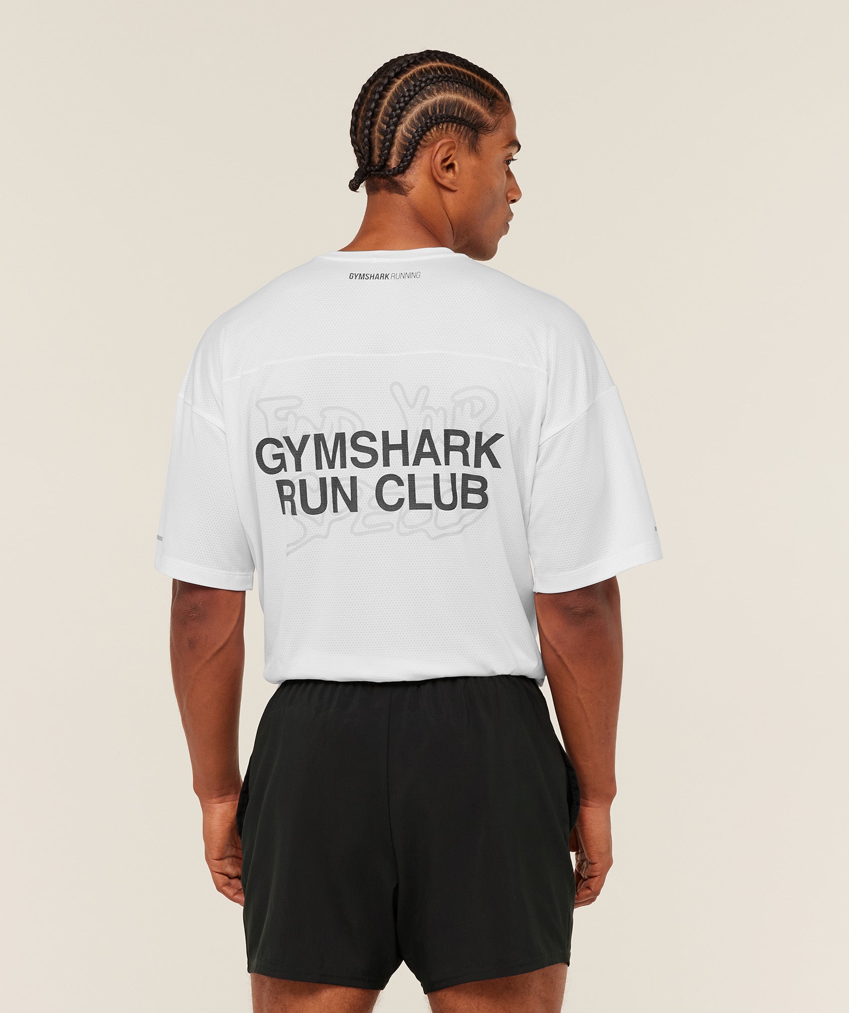 Gymshark Find Your Speed T-Shirt - White