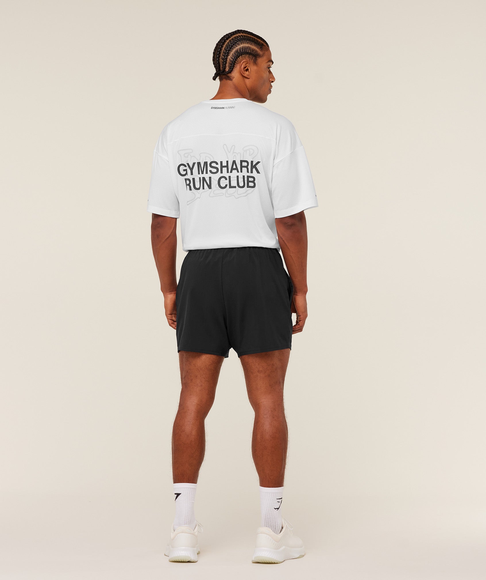 Gymshark Find Your Speed T-Shirt - White
