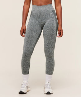 Gymshark Flex High Waisted Leggings - Deep Petrol Blue/White Marl