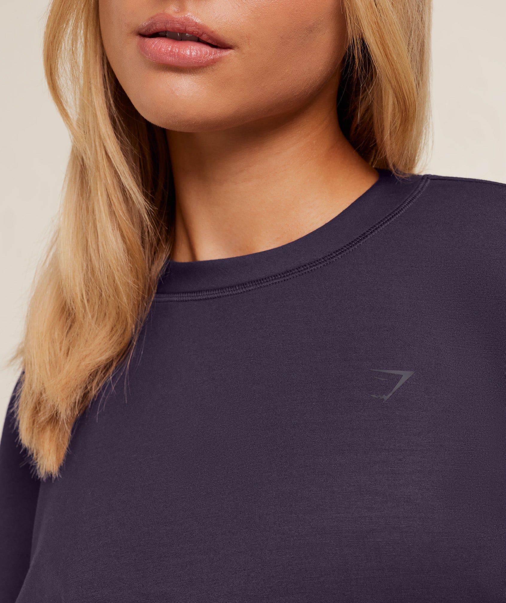 Gymshark Flow Long Sleeve Top - Midnight Purple