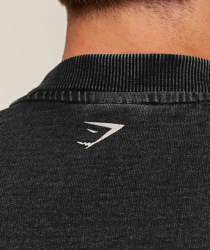 Gymshark 2012 Lifting Club Crew - Black
