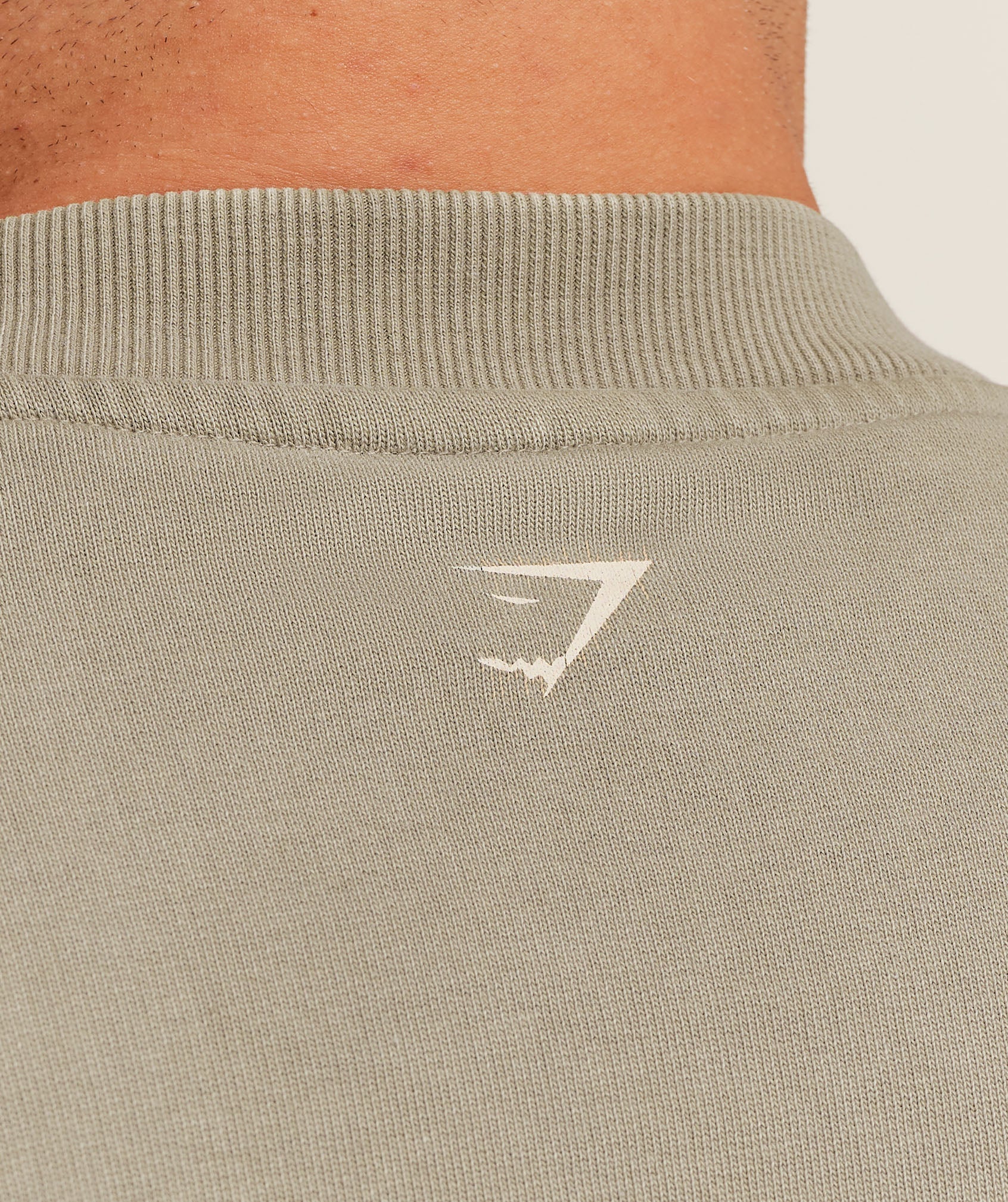 Gymshark 2012 Lifting Club Crew - Linen Brown