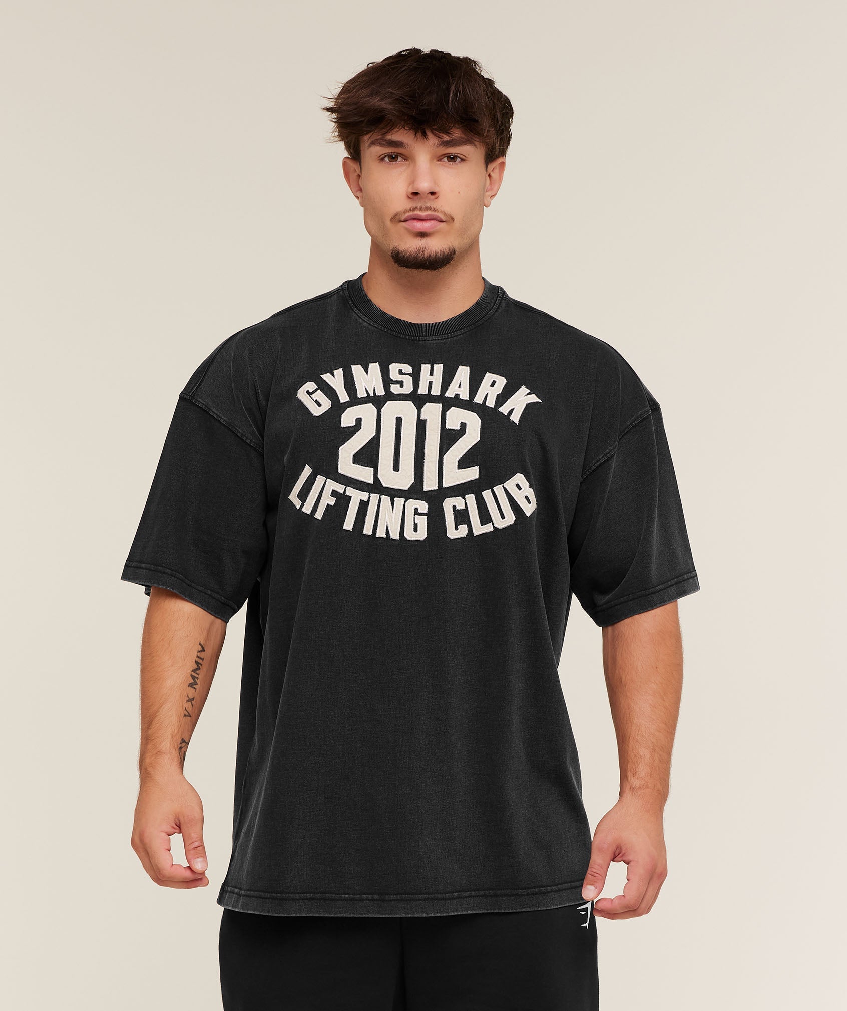 Gymshark 2012 Lifting Club T-Shirt - Black