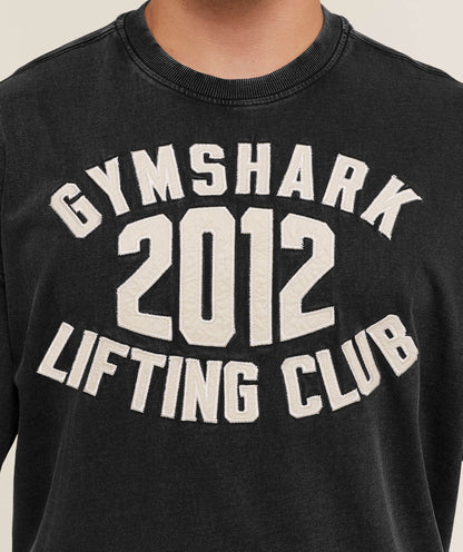 Gymshark 2012 Lifting Club T-Shirt - Black