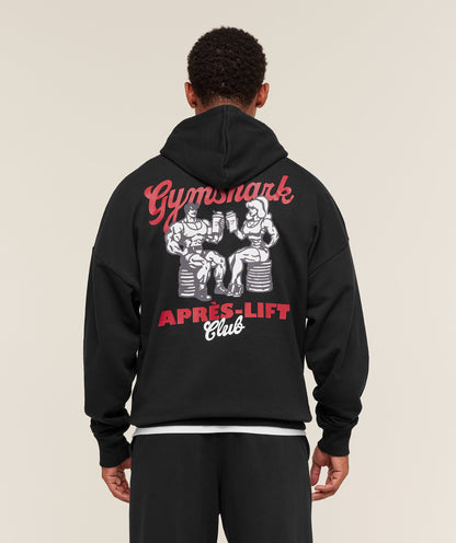 Gymshark Après-Lift Club Hoodie - Black