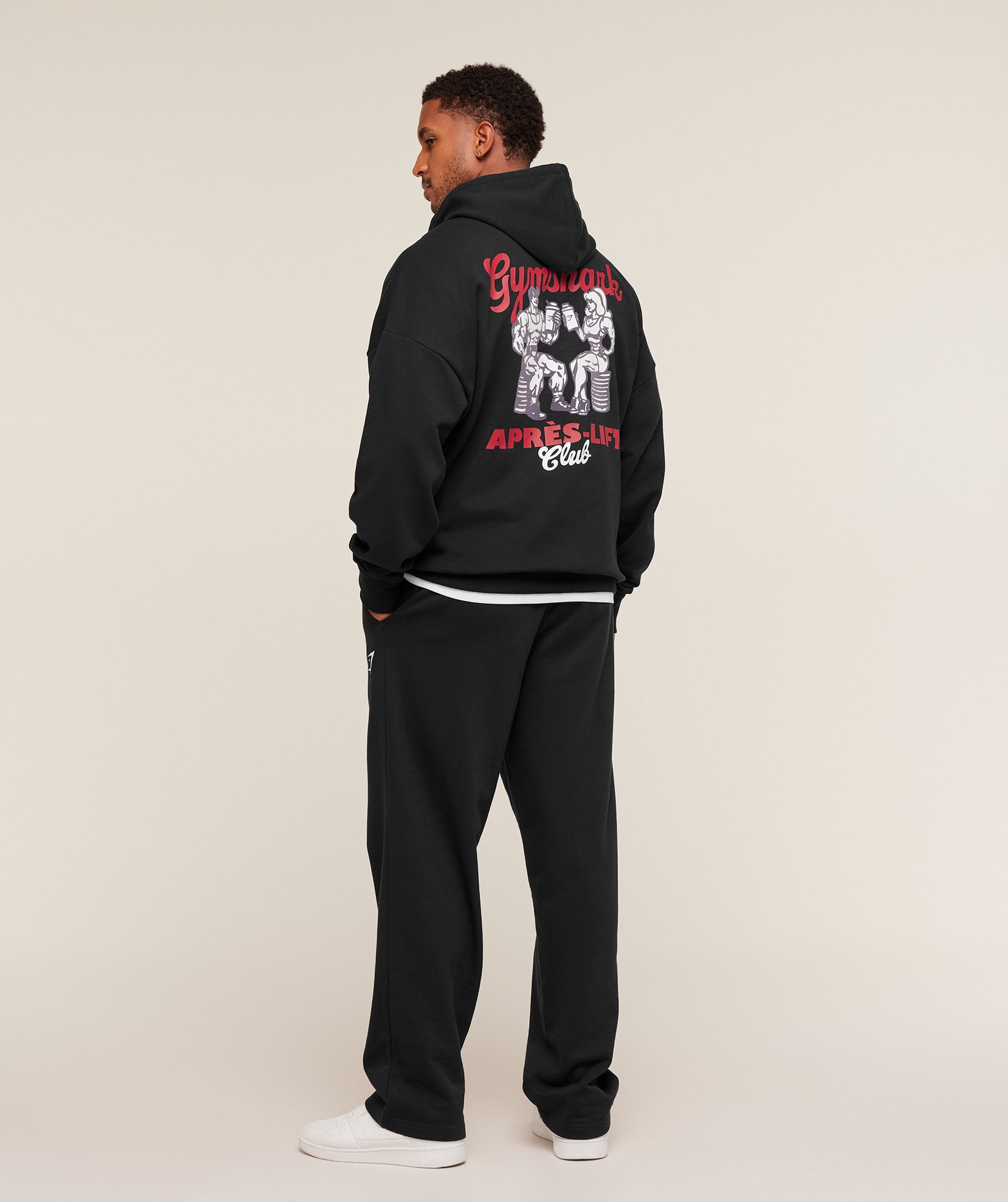 Gymshark Après-Lift Club Hoodie - Black
