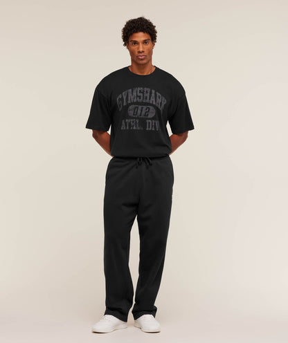 Gymshark Athletic Division Graphic T-Shirt - GS Black