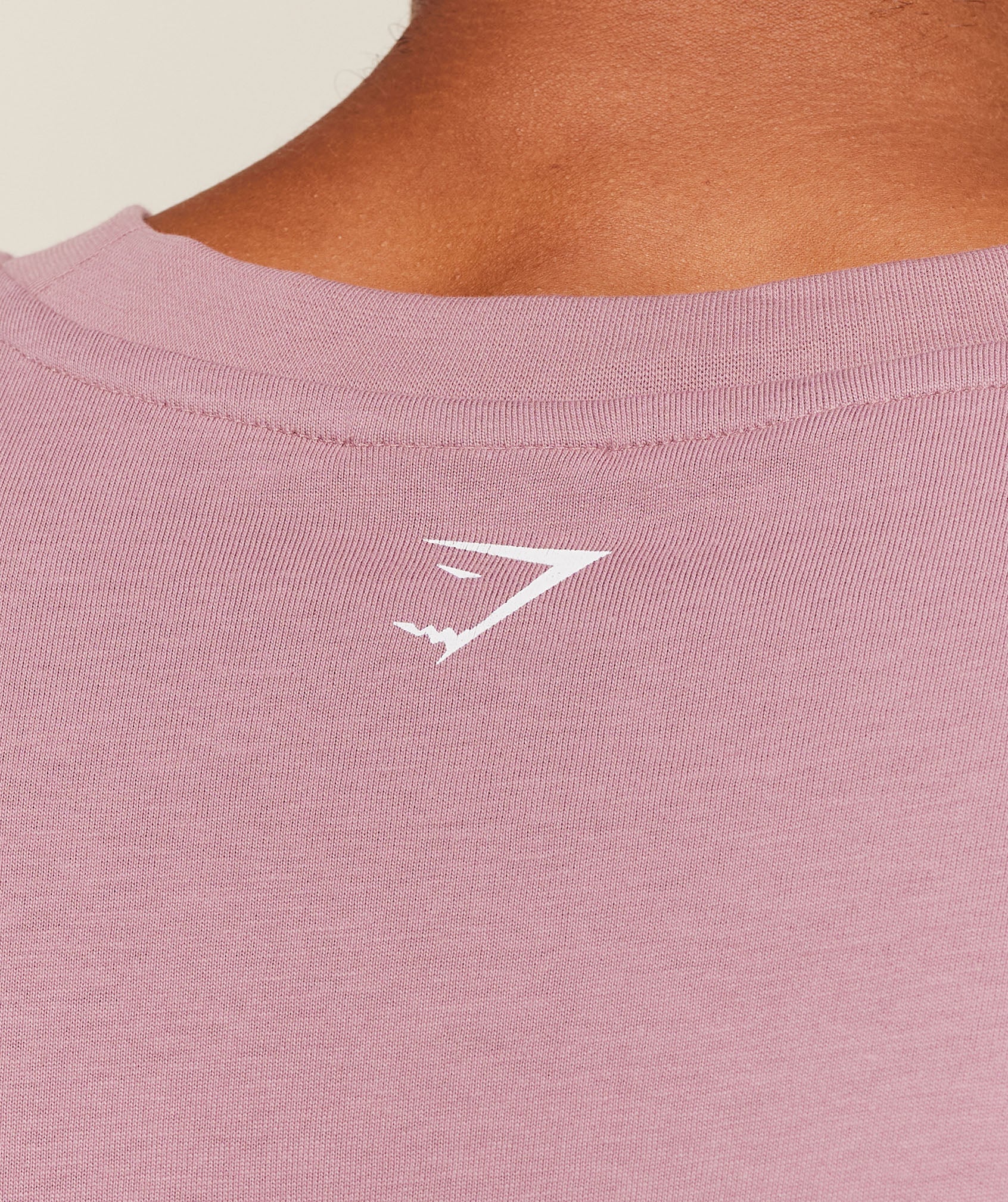 Gymshark Athletic Division Graphic T-Shirt - Calm Pink