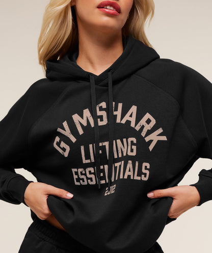 Gymshark Lifting Essentials Hoodie - Black