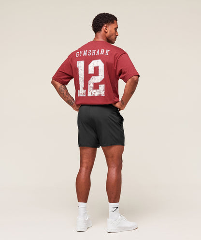 Gymshark Campus T-Shirt - Athletic Burgundy