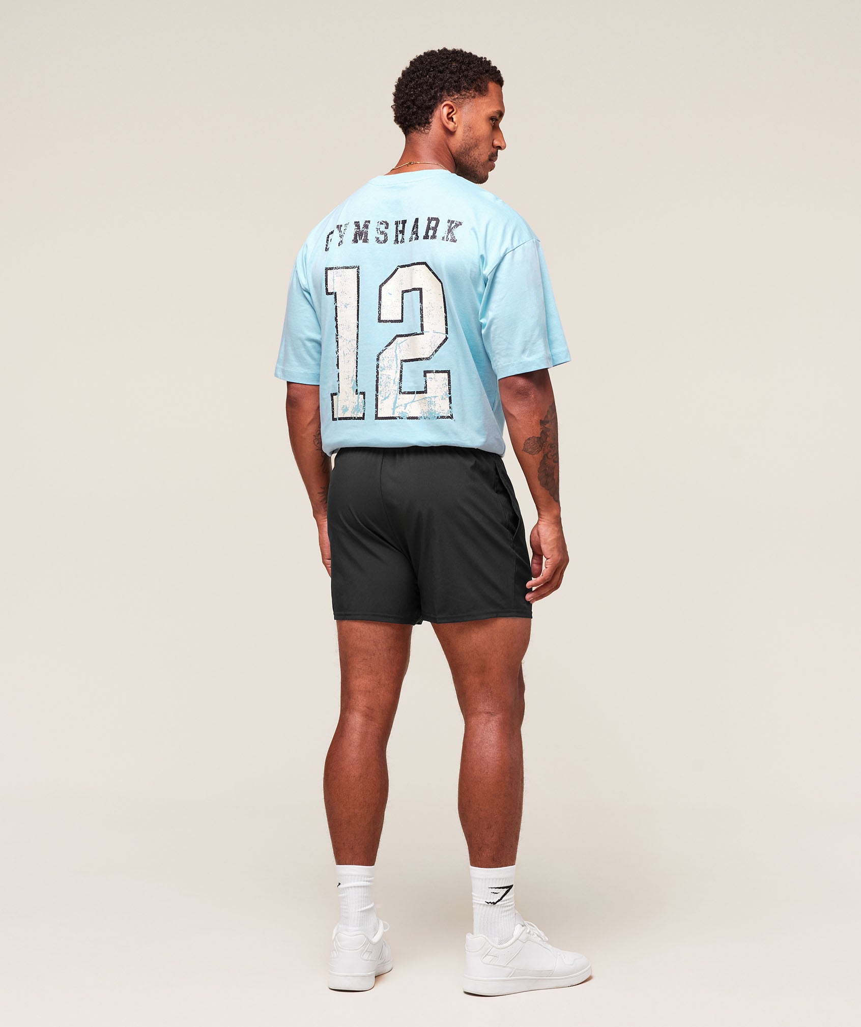 Gymshark Campus T-Shirt - Athletic Light Blue