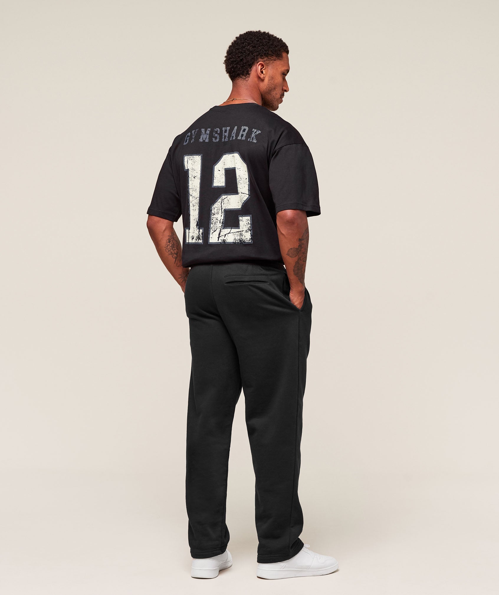 Gymshark Campus T-Shirt - Black