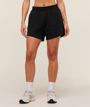Gymshark Collegiate Graphic Short - Black