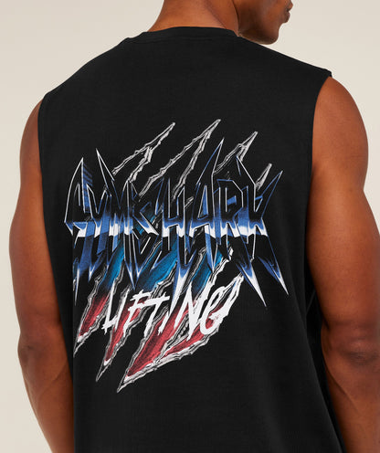 Gymshark Eagle Band Style Graphic Tank - GS Black