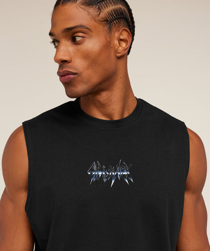 Gymshark Eagle Band Style Graphic Tank - GS Black