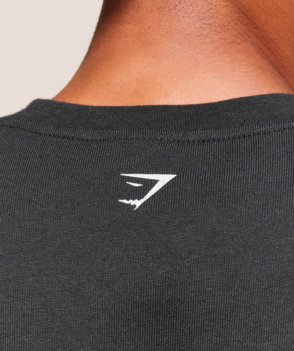 Gymshark Eagle Graphic T-Shirt - Black
