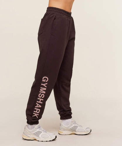 Gymshark Embroidered Logo Joggers - Cherry Purple