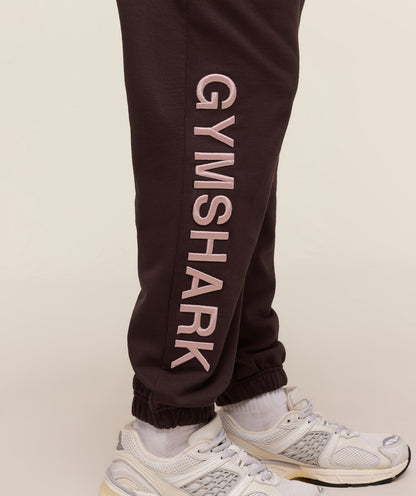 Gymshark Embroidered Logo Joggers - Cherry Purple