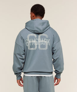 Gymshark GS66 Hoodie - Iron Blue