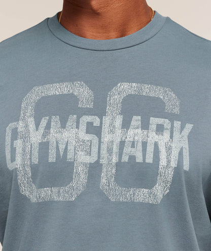 Gymshark GS66 T-Shirt - Iron Blue