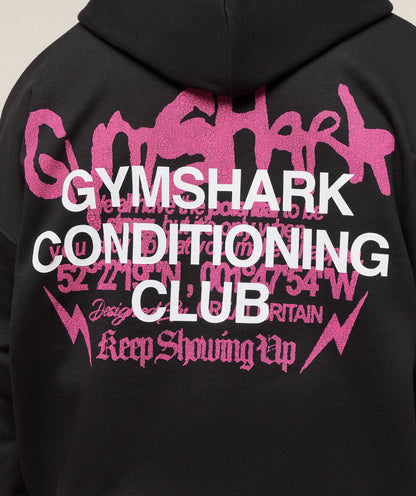 Gymshark GSCC Hoodie - Black