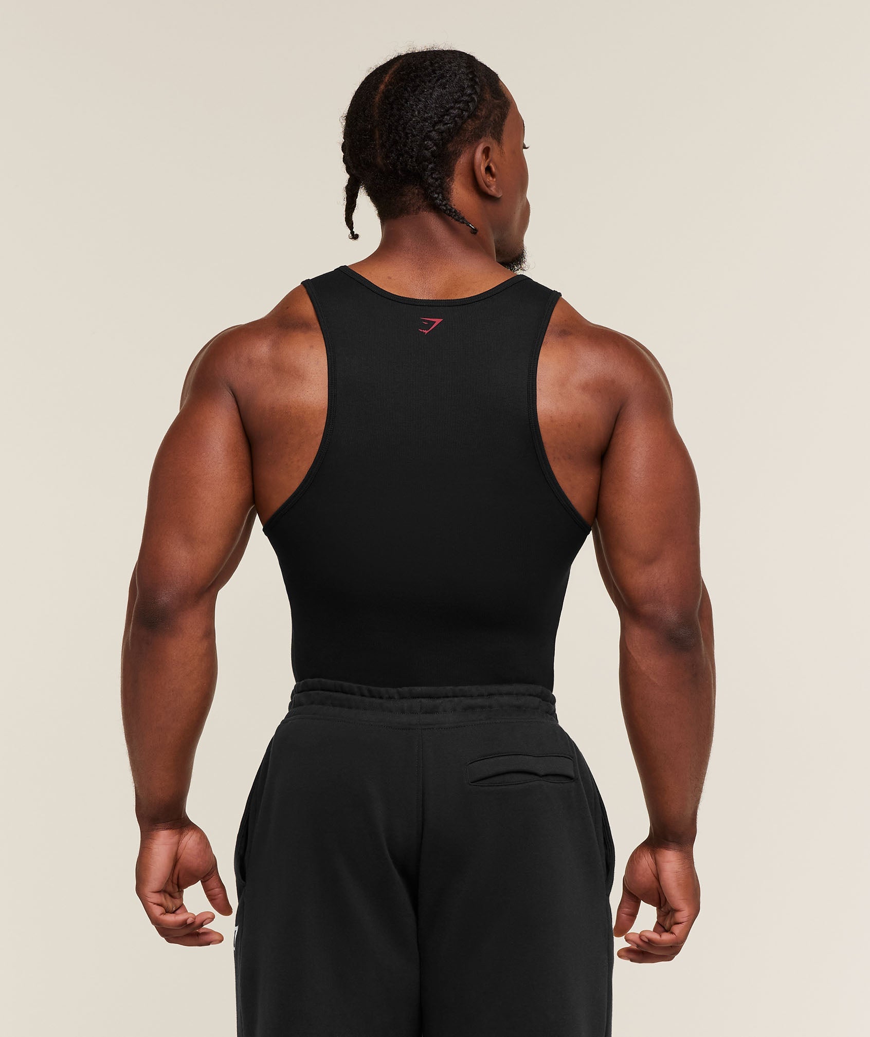 Gymshark GSLC Ribbed Tank - Black
