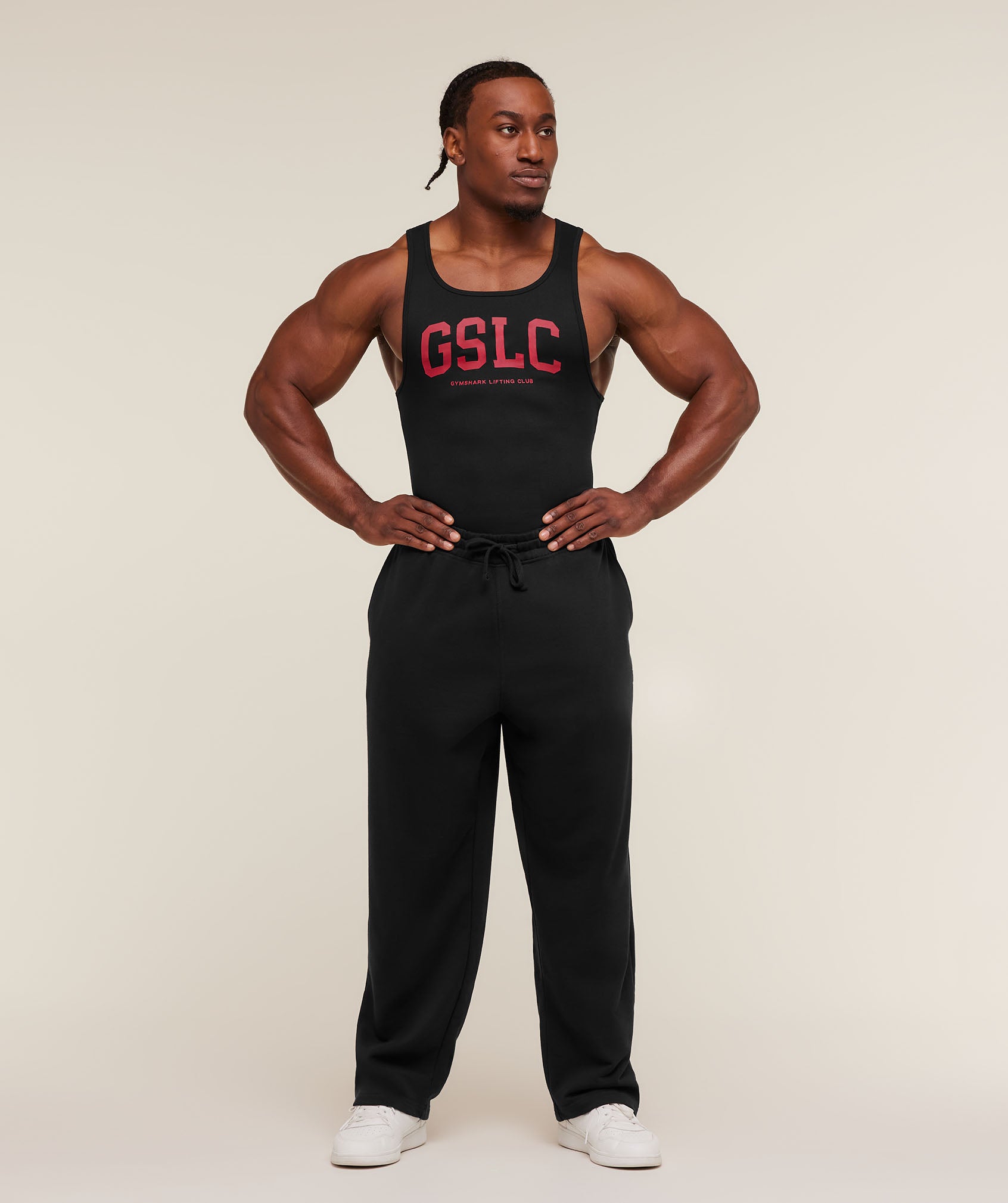 Gymshark GSLC Ribbed Tank - Black
