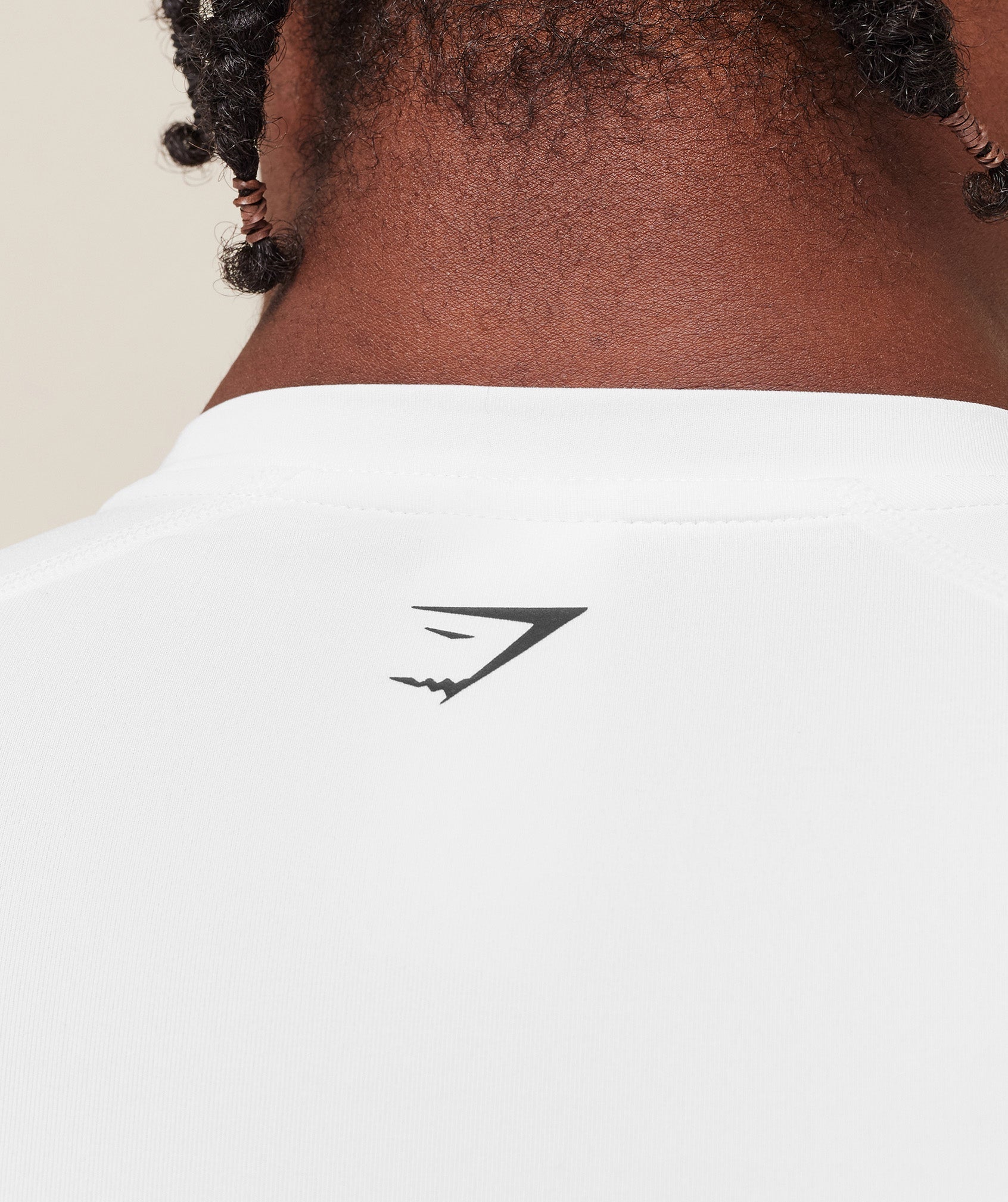 Gymshark Graphic Baselayer T-Shirt - White