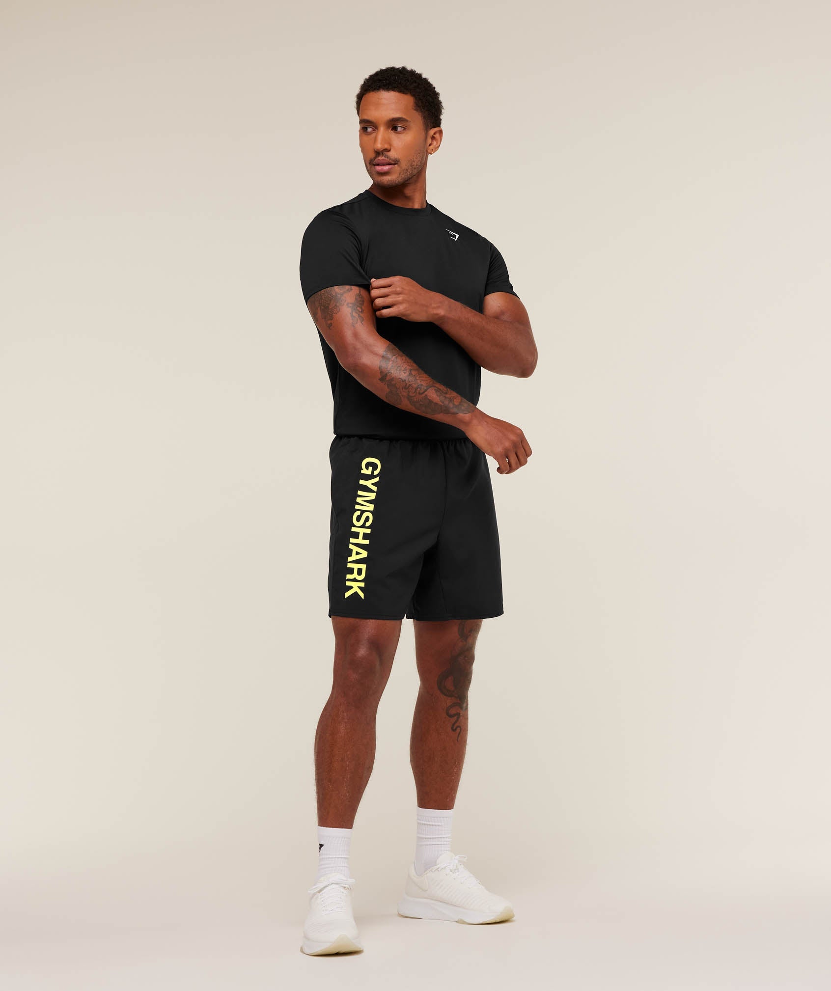 Gymshark Conditioning 7" Shorts - Black
