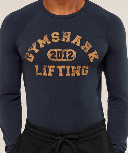 Gymshark Lifting Long Sleeve T-Shirt - Heavy Blue