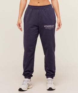 Gymshark Gymshark Strength Graphic Joggers - Midnight Purple