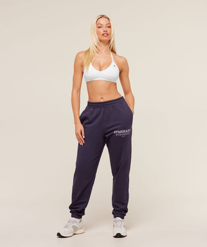 Gymshark Gymshark Strength Graphic Joggers - Midnight Purple