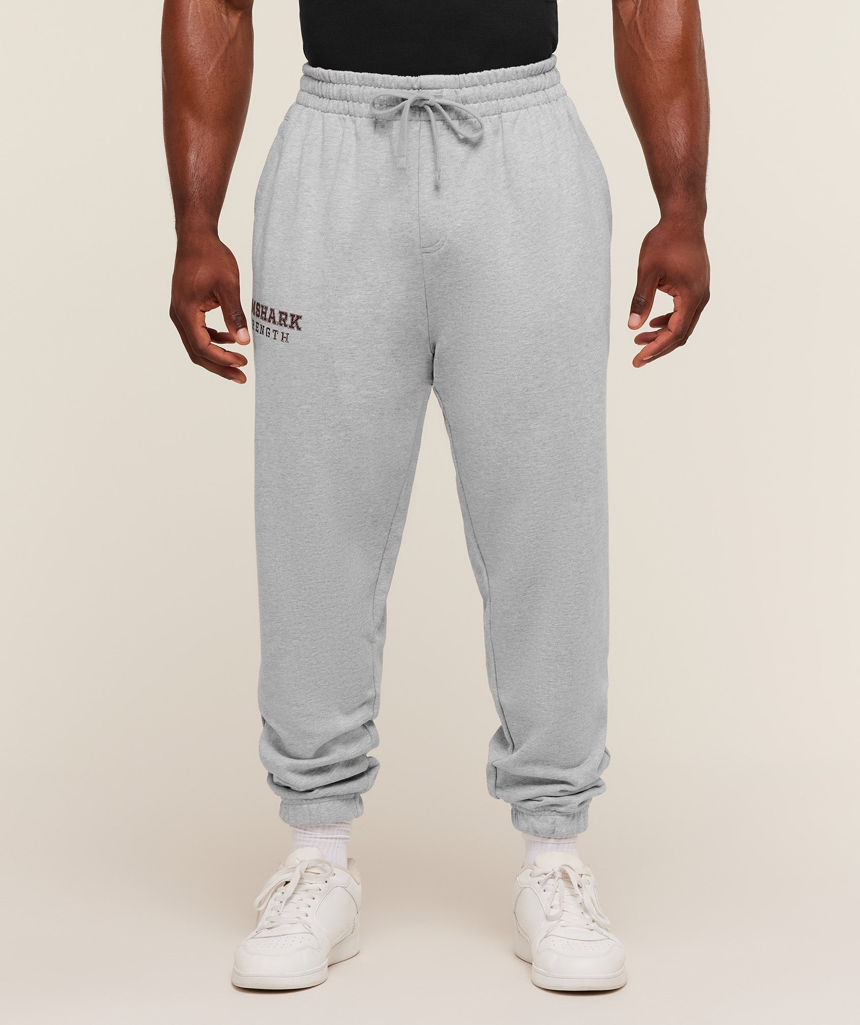 Gymshark Gymshark Strength Jogger - Light Grey Core Marl