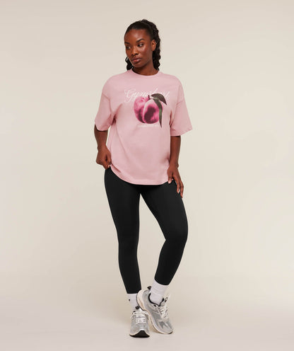 Gymshark Juicy Peach Short Sleeve T-Shirt - Cloud Pink