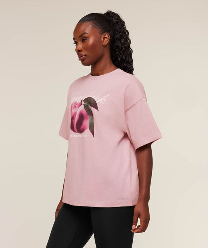 Gymshark Juicy Peach Short Sleeve T-Shirt - Cloud Pink