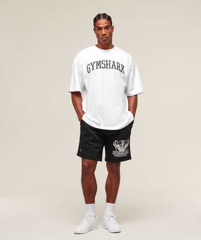 Gymshark Double Bicep 9" Shorts - Black