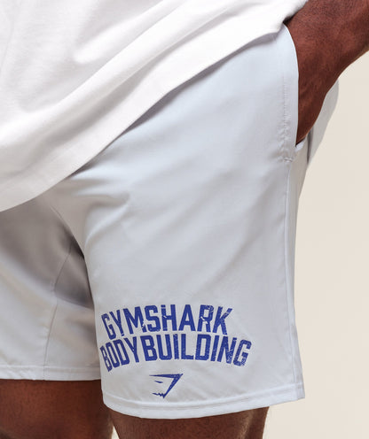 Gymshark Olympic Bar 7" Short - Metal Grey