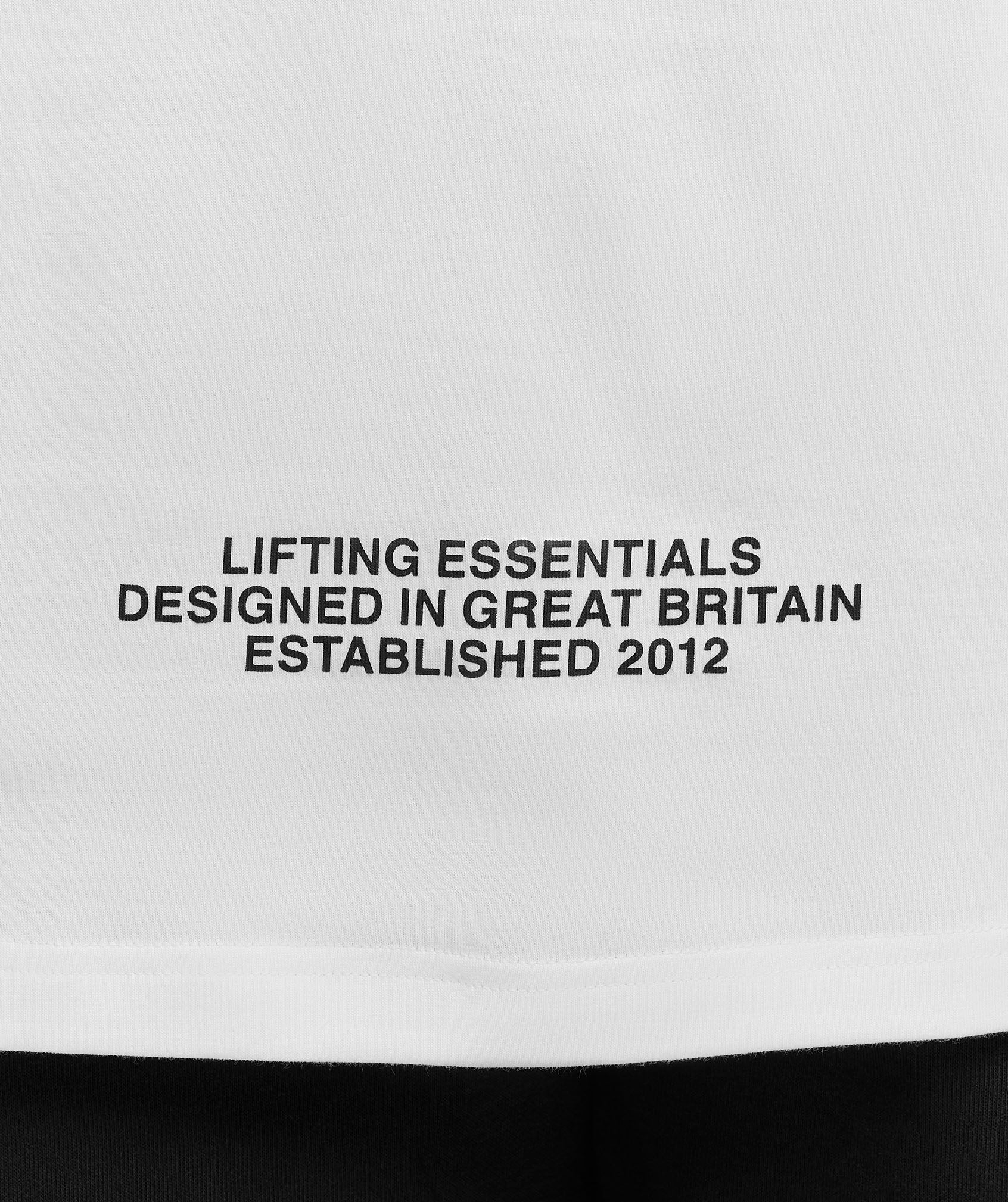 Gymshark Outline Graphic T-Shirt - White
