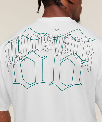Gymshark Outline Graphic T-Shirt - White