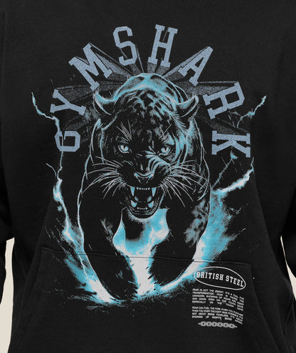 Gymshark Panther Graphic Hoodie - Black