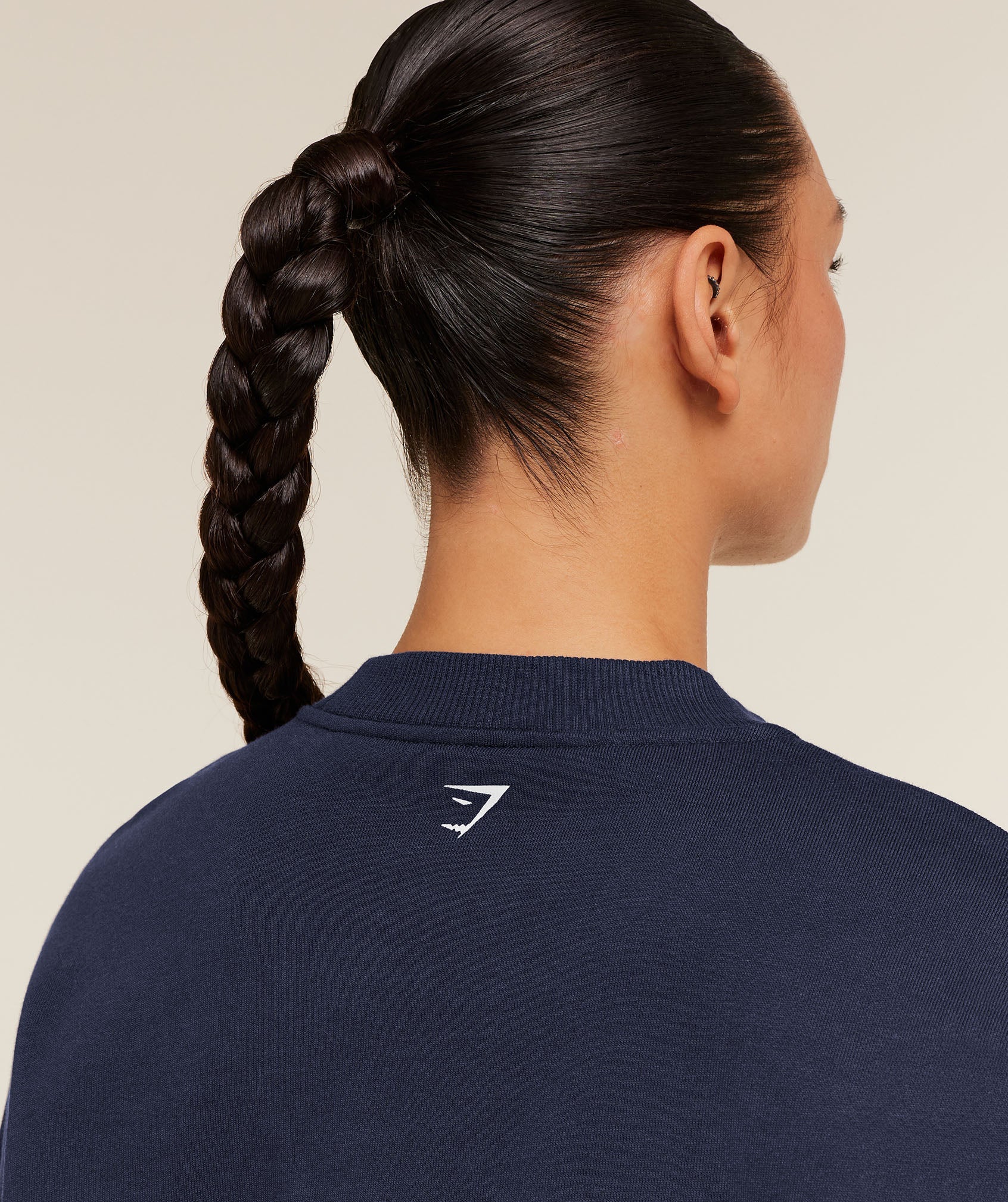 Gymshark Run Club Graphic Sweatshirt - Heavy Blue