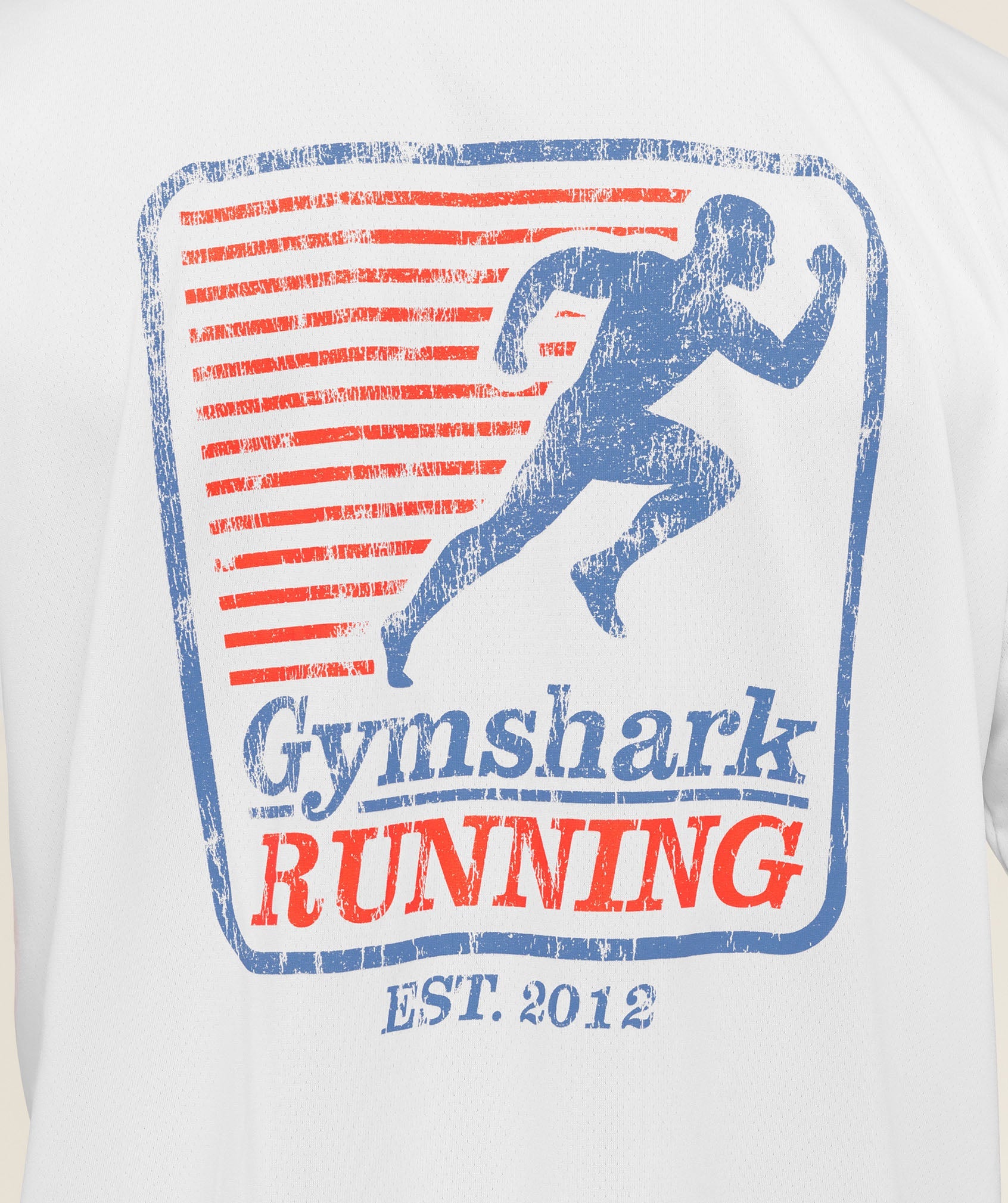 Gymshark Run Club Graphic T-Shirt - GS White