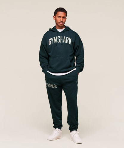 Gymshark Worn Graphic Jogger - Deep Petrol Blue