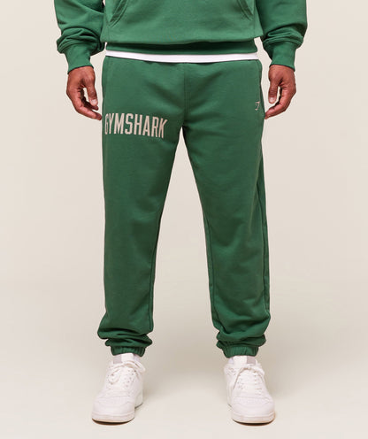 Gymshark Worn Graphic Jogger - Lift Green