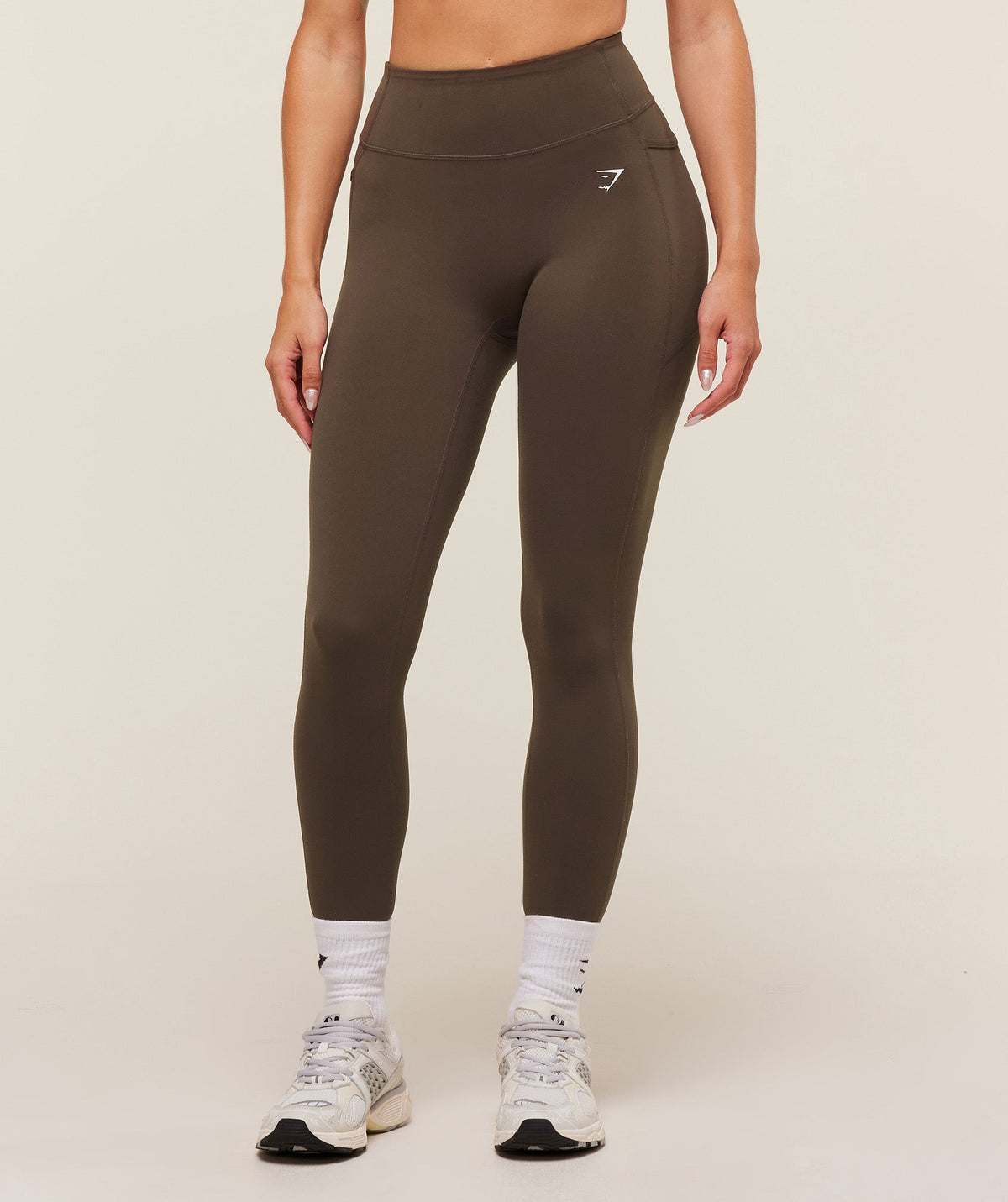 Gymshark Lifting Pocket Leggings - Archive Brown